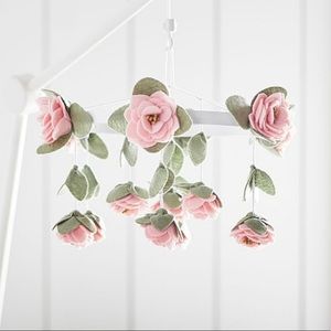 Felt Rose Mobile - Pottery Barn